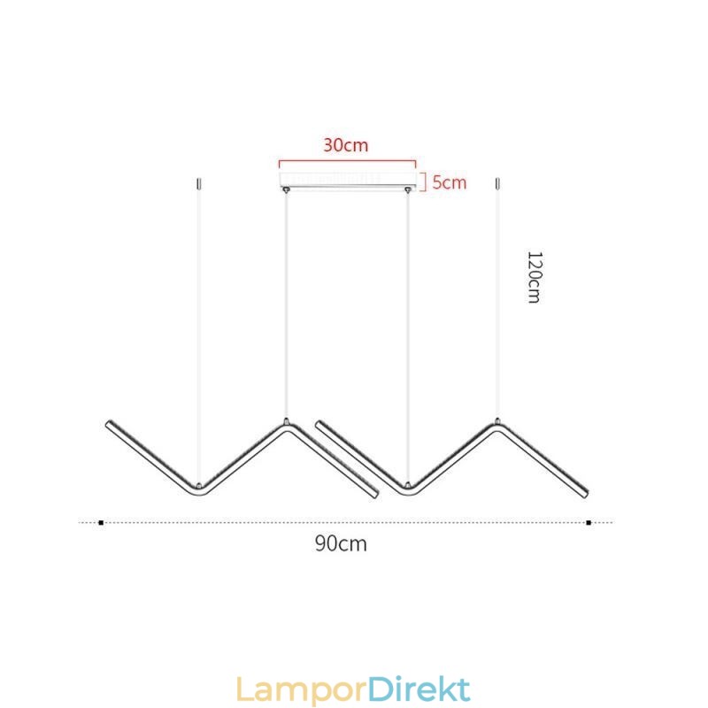 Pendellampa Minimalistisk Dekorativ Ljusarmatur