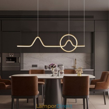 Pendellampa Minimalistisk Dekorativ Ljusarmatur 52W Pendellampa Minimalistisk Dekorativ Ljusarmatur 52W