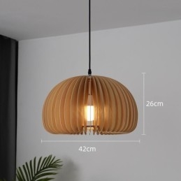 Pendellampa I Retrostil Basswood Pumpa Pendellampa