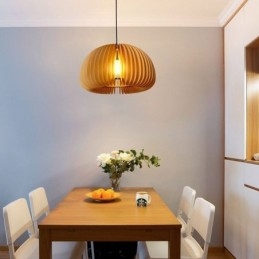 Pendellampa I Retrostil Basswood Pumpa Pendellampa