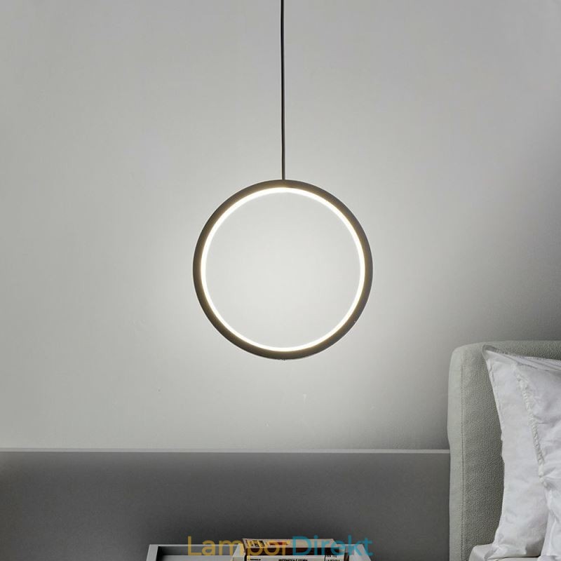 Minimalistisk Ring Pendellampa Dekorativ Taklampa