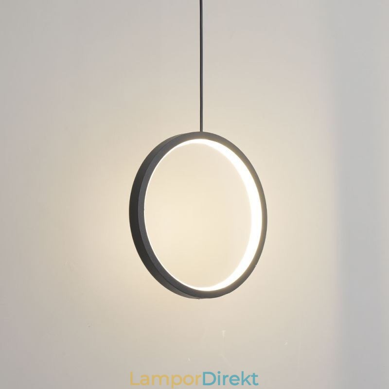 Minimalistisk Ring Pendellampa Dekorativ Taklampa