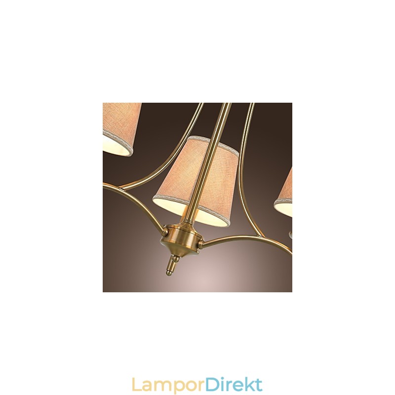 Modern Samtida Traditionell Klassisk Rustik Lodge Vintage Island Mässing Metal Chandelier Dining
