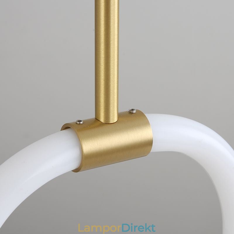 Modern Enkel Taklampa I Mässing