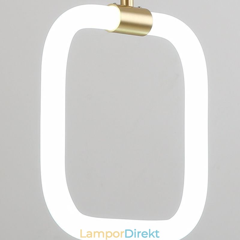 Modern Enkel Taklampa I Mässing