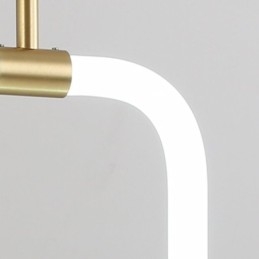 Modern Enkel Taklampa I Mässing