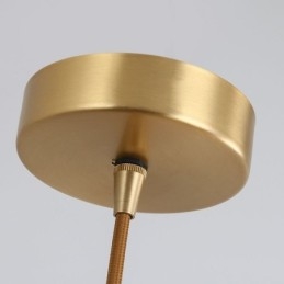 Modern Enkel Taklampa I Mässing