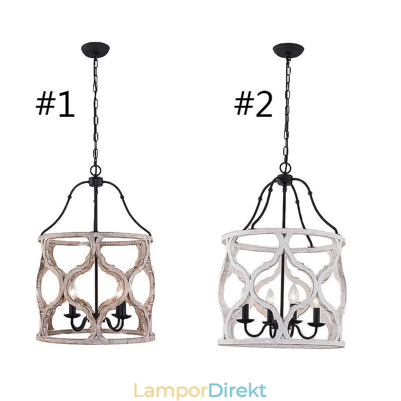 Vintage Style 4 Light Lantern Pendel Light