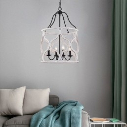 Vintage Style 4 Light Lantern Pendel Light