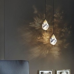 Mini Simple Crystal Ball Light Hänglampa Taklampa