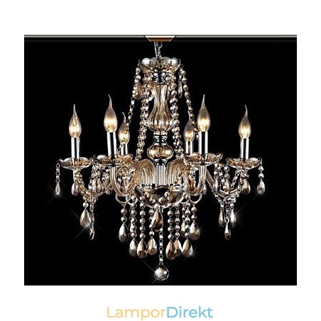 Modern Och Modern Traditionell Klassisk Vintage Kristall Galvaniserad Glaskrona Modern Och Modern Traditionell Klassisk Vintage Kristall Galvaniserad Glaskrona