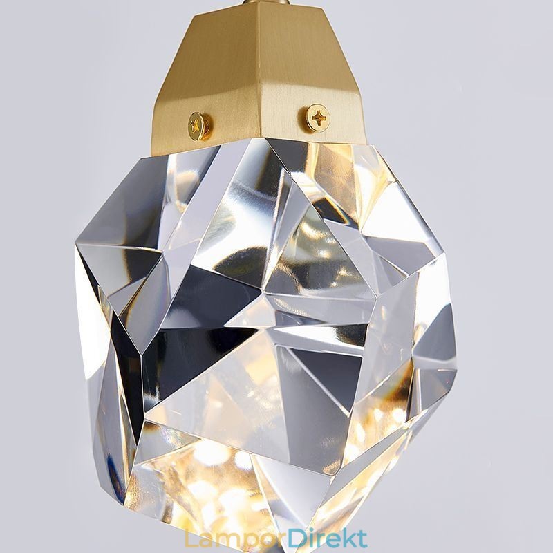Mini Simple Crystal Ball Light Hänglampa Taklampa