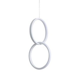 Mimimalistisk Dubbelring Taklampa
