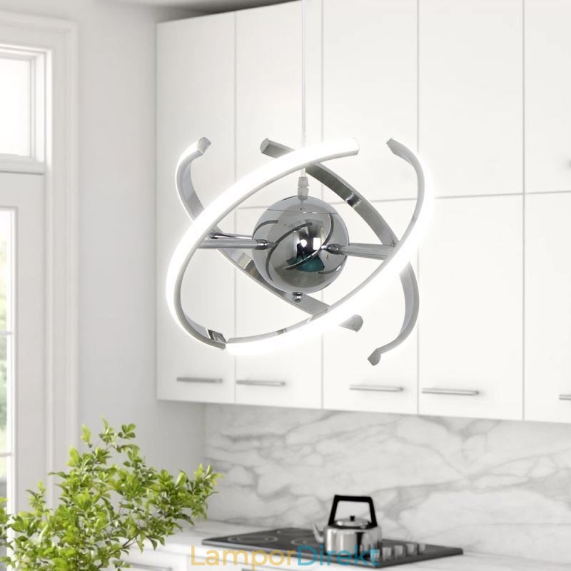 Swivel Globe Pendelljus Dekorativ Taklampa