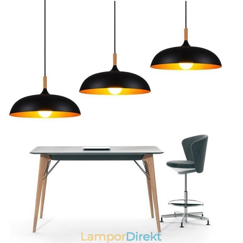 Modern Taklampa Minimalistisk Dekorativ Ljusarmatur Svart Vit