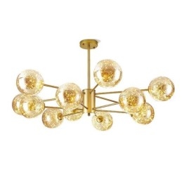 Magic Bean Pendellampa Nordic Style Glaskula Gypsophila Pendellampa
