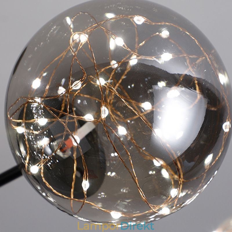Magic Bean Pendellampa Nordic Style Glaskula Gypsophila Pendellampa