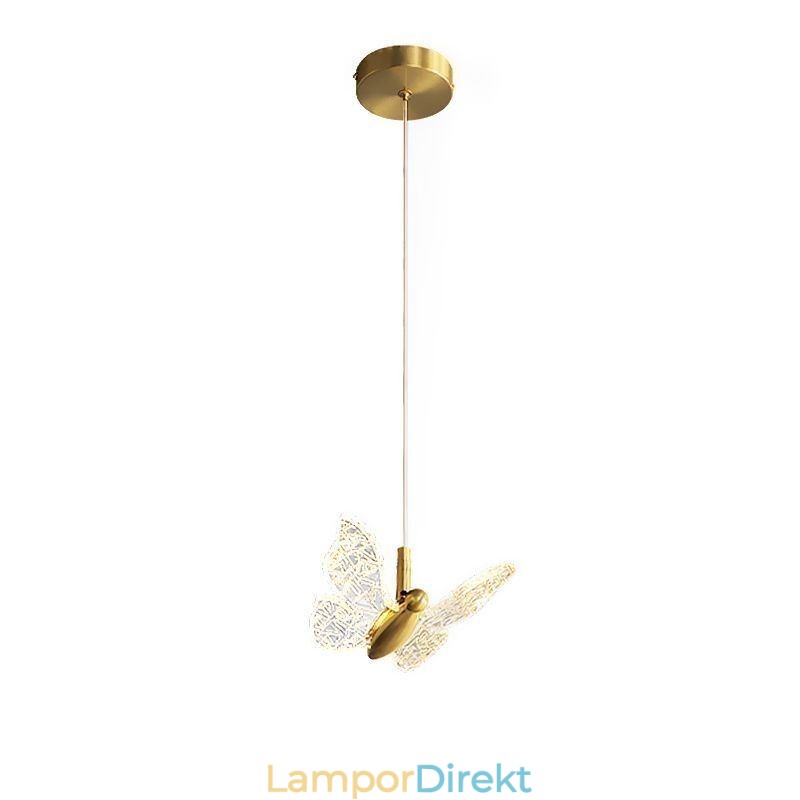 Taklampa Taklampa I Akryl Fjäril