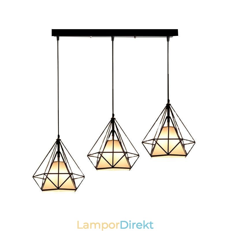Diamantformad Taklampa Modern Minimalistisk Dekorativ Ljusarmatur