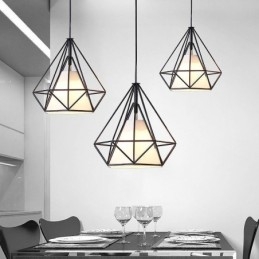 Diamantformad Taklampa Modern Minimalistisk Dekorativ Ljusarmatur