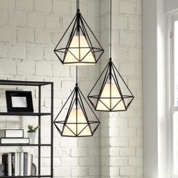 Diamantformad Taklampa Modern Minimalistisk Dekorativ Ljusarmatur