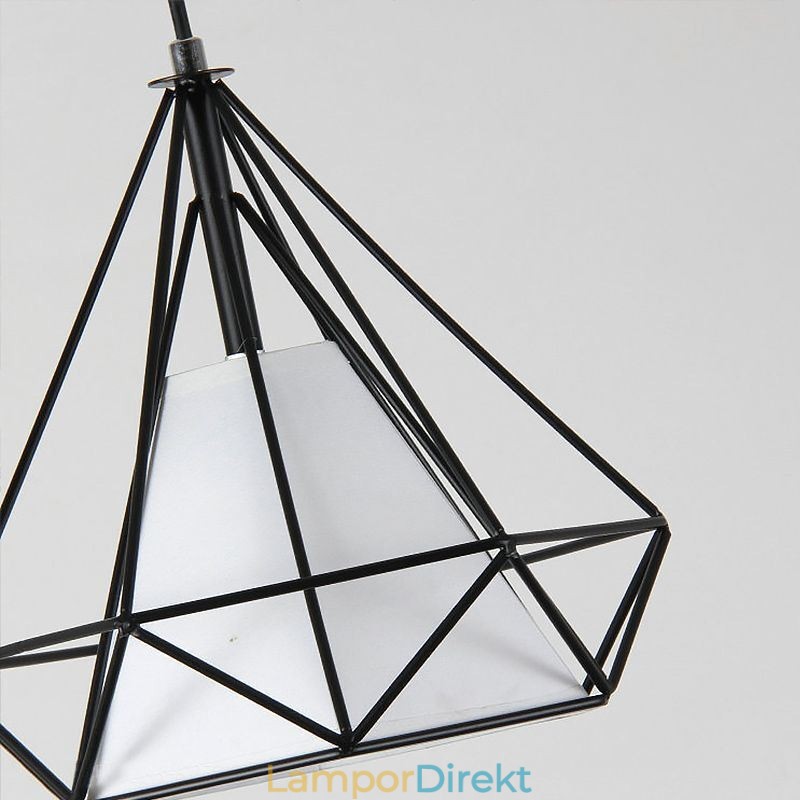 Diamantformad Taklampa Modern Minimalistisk Dekorativ Ljusarmatur