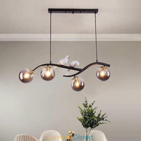 Modern Minimalist Branch Pendel Light 4 Lamp Dekorativ Light Modern Minimalist Branch Pendel Light 4 Lamp Dekorativ Light