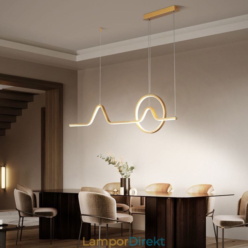 Pendellampa Minimalistisk Dekorativ Ljusarmatur 52W