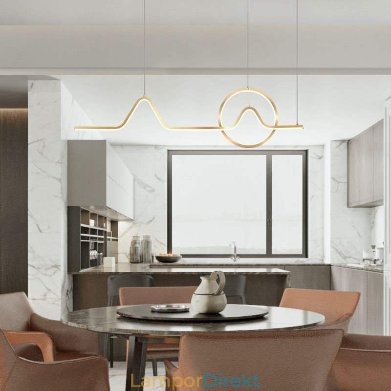 Pendellampa Minimalistisk Dekorativ Ljusarmatur 52W