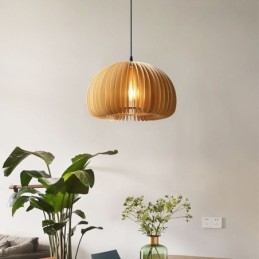 Pendellampa I Retrostil Basswood Pumpa Pendellampa