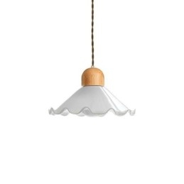 Moderna Spetsglas Hängande Lampa Enkelt Huvud Hängande Lampa
