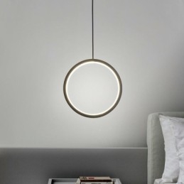 Minimalistisk Ring Pendellampa Dekorativ Taklampa