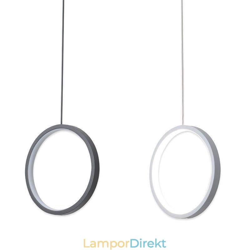 Minimalistisk Ring Pendellampa Dekorativ Taklampa
