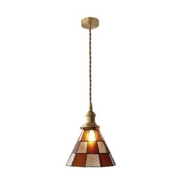 Retro Gallerglashängande Lampa Japansk Stil Belysning