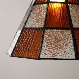 Retro Gallerglashängande Lampa Japansk Stil Belysning