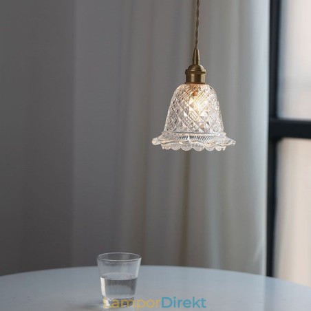 Modernt Blomsterglas Taklampa 1 Ljus Dekorativ Ljusarmatur Modernt Blomsterglas Taklampa 1 Ljus Dekorativ Ljusarmatur