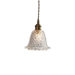 Modernt Blomsterglas Taklampa 1 Ljus Dekorativ Ljusarmatur