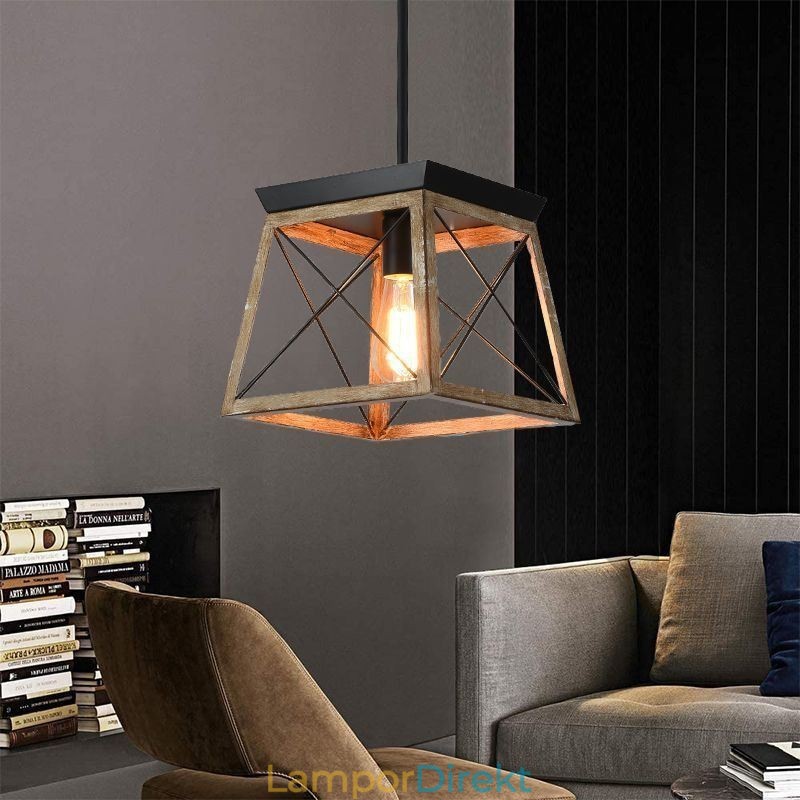 Pendellampa I Vintagestil