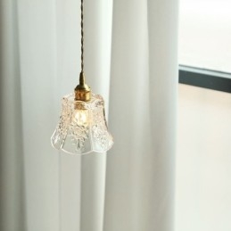 Blomster Taklampa Minimalistisk Dekorativ Glasarmatur