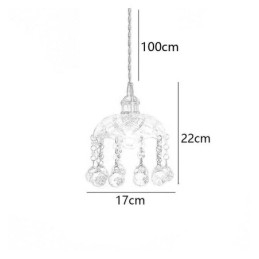 Modern Mini Glas Pendel Light 1 Light Dekoration Light Armature