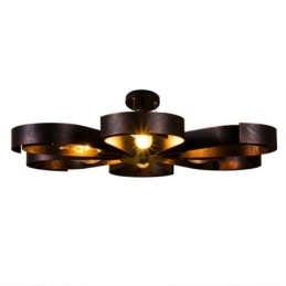 Modern Vintage Taklampa Järn Blomformad Taklampa
