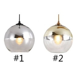 Creative Iron+Glass Globe Pendelljus Dekorativ Belysning