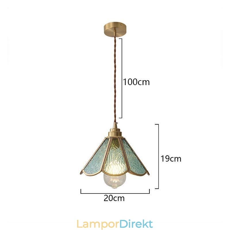 Mini Glas Taklampa Modern Enkel Taklampa I Glas