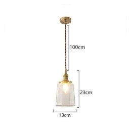 Modernt Minimalistiskt Glas Taklampa Dekorativt Takljus