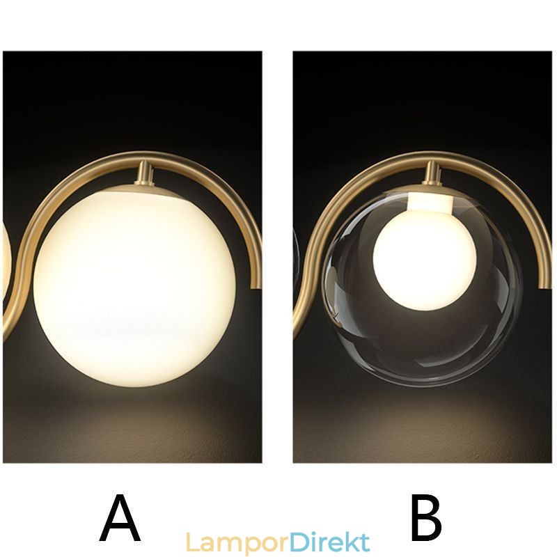 Modern Glasklot Taklampa Minimalistisk Ljusarmatur
