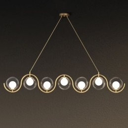 Modern Glasklot Taklampa Minimalistisk Ljusarmatur