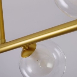 Ljuskrona Glas Globe Horisontell Typ Pendelljus