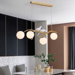 Modern Minimalist Branch Pendel Light 4 Lamp Dekorativ Light