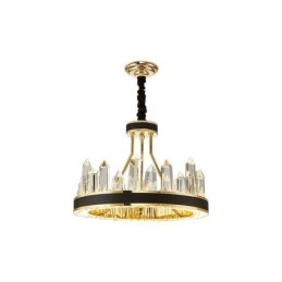 Modern Kristall Taklampa Cirkel Kristall Taklampa