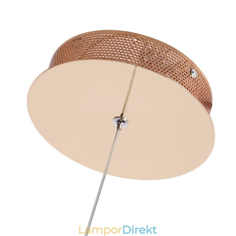 Modern Minimalistisk Pendellampa Unik Circular Twist Light Fixture Island